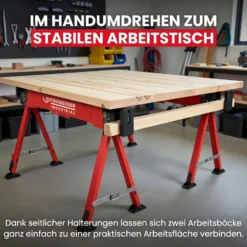 ROTHENBERGER Industrial Falt Arbeitsbock, 4er-Set - 1500005803
