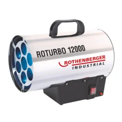 ROTHENBERGER Industrial Heizkanone ROTURBO 12000 mit Piezo inkl. Schlauch & Regler - 1500000050