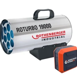 ROTHENBERGER Industrial Heizkanone ROTURBO 19000 mit Piezo inkl. Bluetooth Lautsprecher - 1500000051