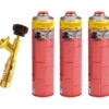 ROTHENBERGER Industrial Hot Pack Brenner inkl. 3x Industrial Multigas 300 600 ml - 1500004611