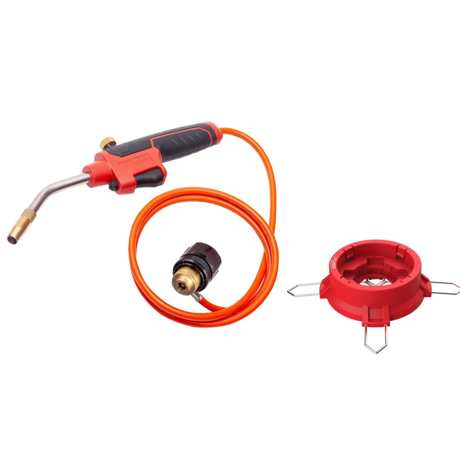 ROTHENBERGER Industrial Multibrenner zum Anschluss an Schraubgaskartusche 7/16“EU + Standfuß Set - 1500005570