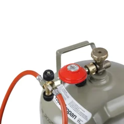 ROTHENBERGER Industrial Set 1,5 m Gasschlauch & Druckregler Propan 50 mbar 2X G ¼ Zertifiziert EN 16436-1 - 1500005307