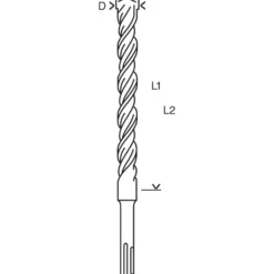 ROTHENBERGER Propanschlauch 3/8"L-3/8"L, 10m, 5x3,5mm - 32223