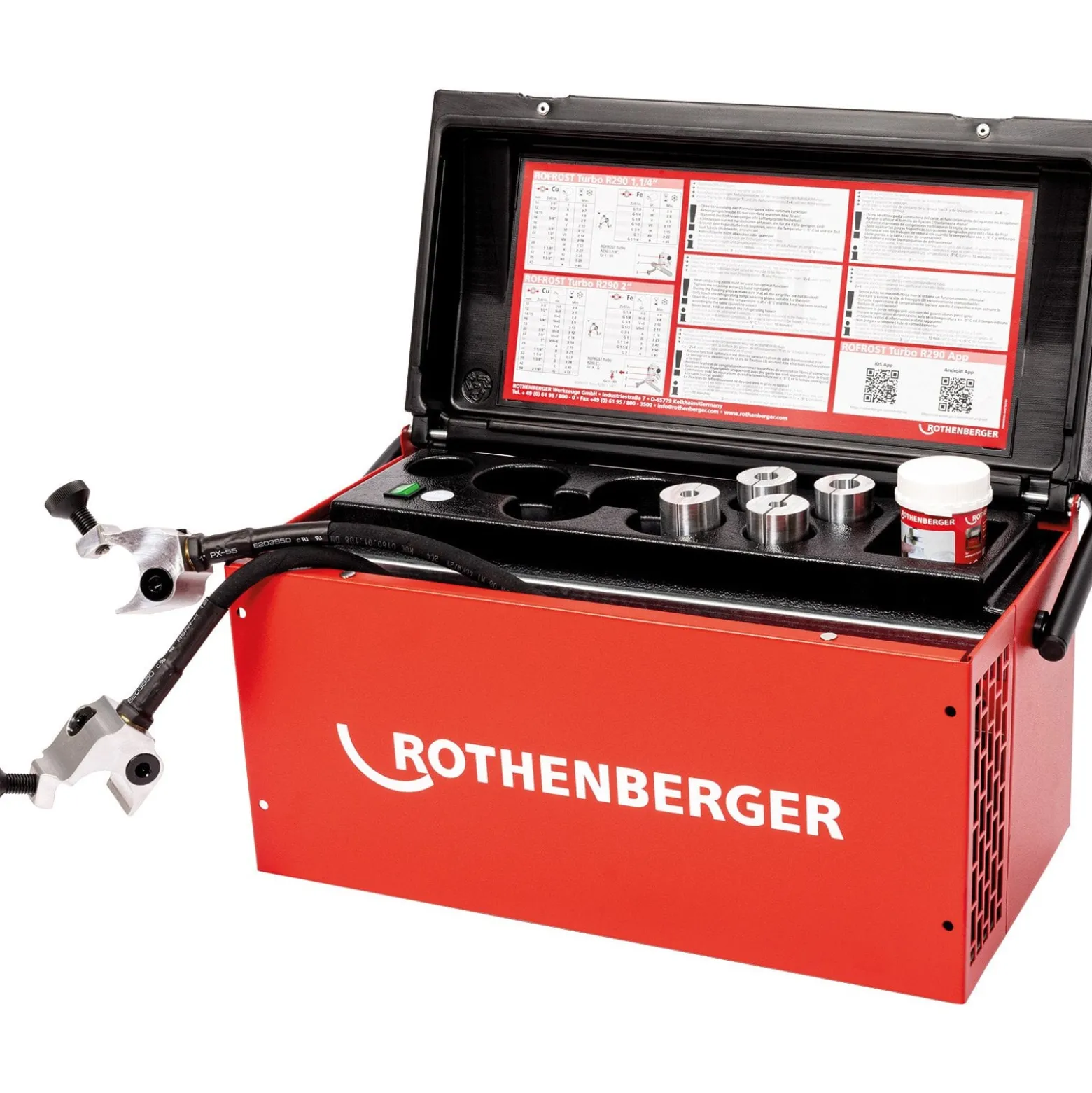 ROTHENBERGER ROFROST II R290 2" + 8 Einsätze, 230V - 1500004196