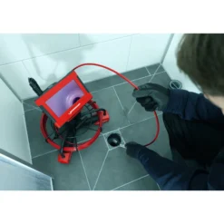 ROTHENBERGER R600 VarioClean + Spiral/Werkzeugset + ROCAM MINI HD und Modul 20/16, EU + Schutzbrille - 1000003346-1000005076-Set