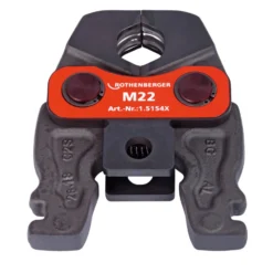 ROTHENBERGER Set Standard, Pressbacke M22, >B< MaxiPro, 1/4-1.1/8" - 015154X