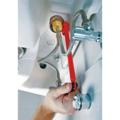 ROTHENBERGER Standhahnmuttern-Set, SW36+47, mit Griff und Verlängerung - 100108