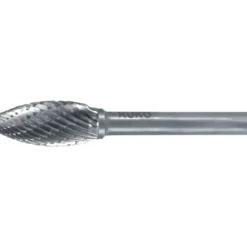 RUKO Hartmetall-Frässtift FLH Ø 8 mm Kopflänge 20 mm Schaft-Ø 6 mm Verzahnung KVZ 4 - 116218