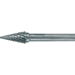 RUKO Hartmetall-Frässtift SKM Ø 3 mm Kopflänge 11 mm Schaft-Ø 3 mm blank Verzahnung KVZ 4 - 116051