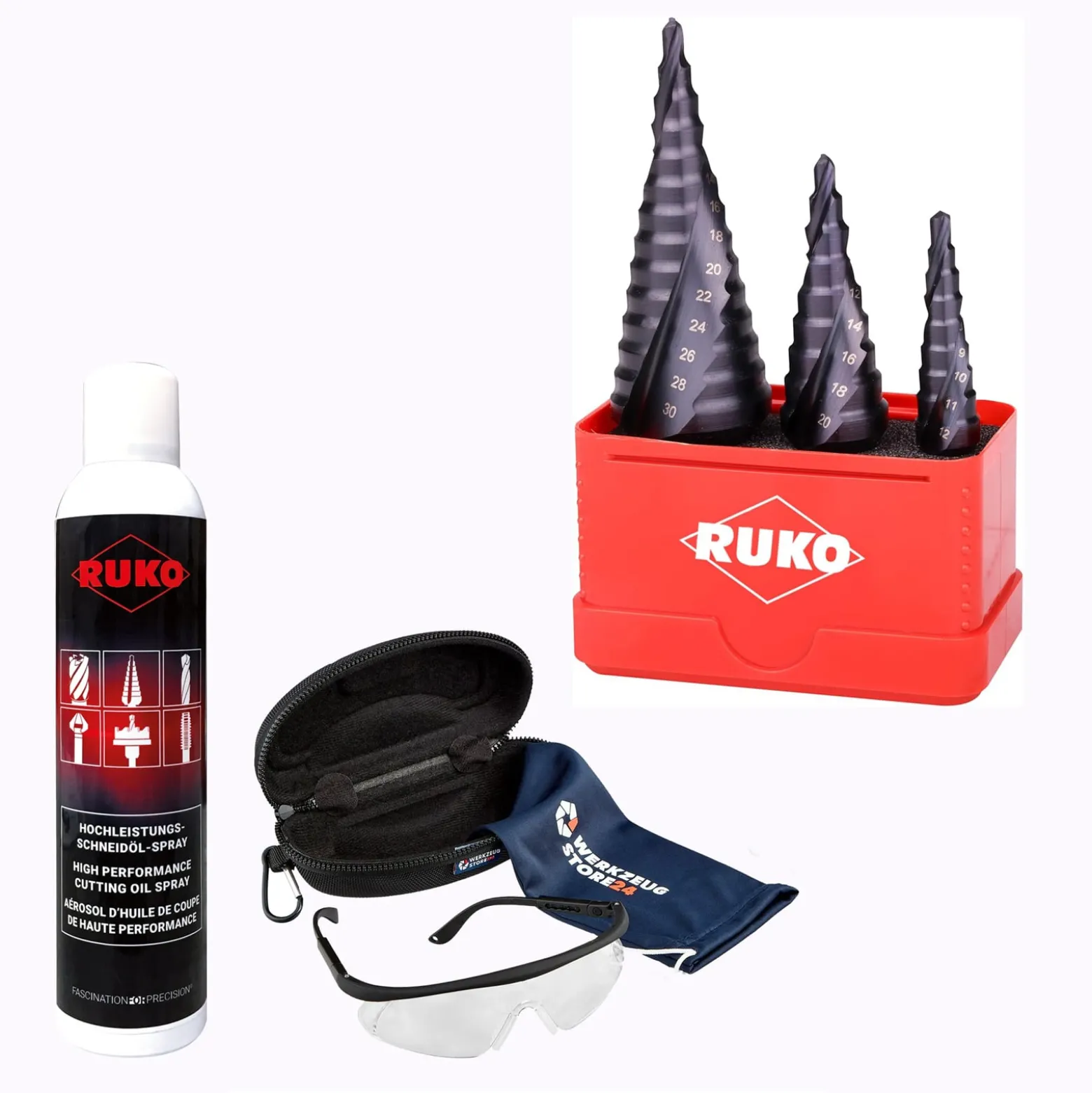 RUKO Stufenbohrer HSS-TiAlN 6tlg. - A101032F