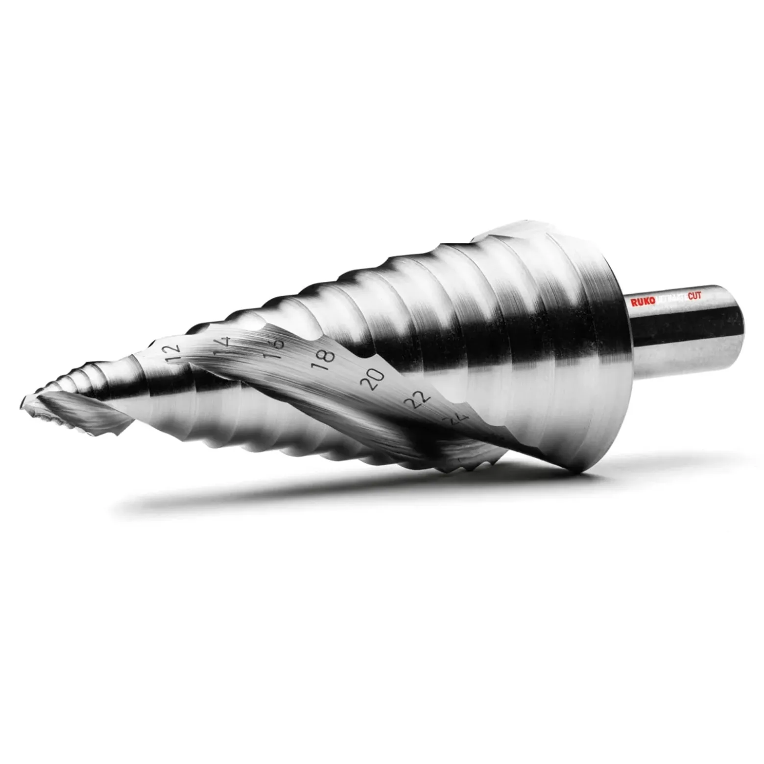 RUKO ULTIMATECUT Stufenbohrer HSS-Co 5 mit FLOWSTEP® Spitze Gr. 3 - 101653E