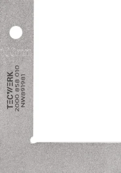 Schlosserwinkel Schenkel-L.400x230mm m.Anschlag TECWERK
