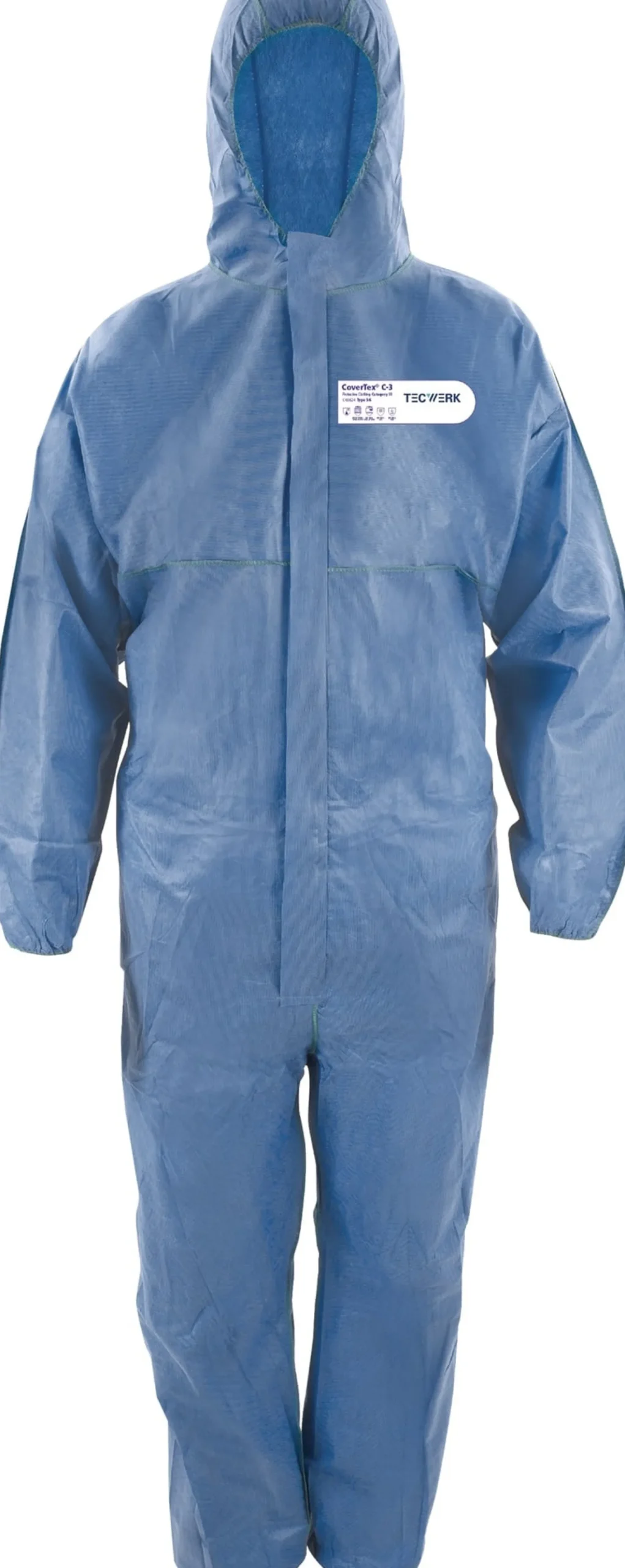 Schutzoverall CoverTex® Gr.XL blau PSA III TECWERK