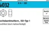 Sechskantmutter ISO 4032 M14 A 4 - 80 100 Stück