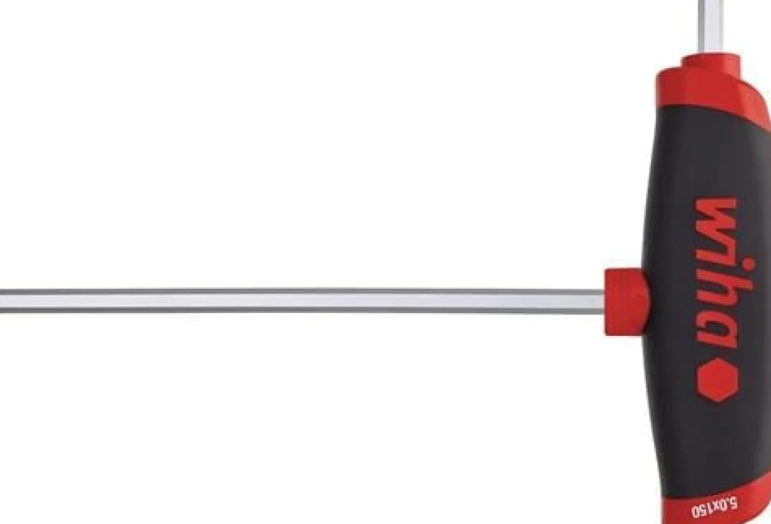 Sechskantwinkelschraubendreher SW 4mm Klingen-L.150mm 6-KT m.Seitenabtr.WIHA