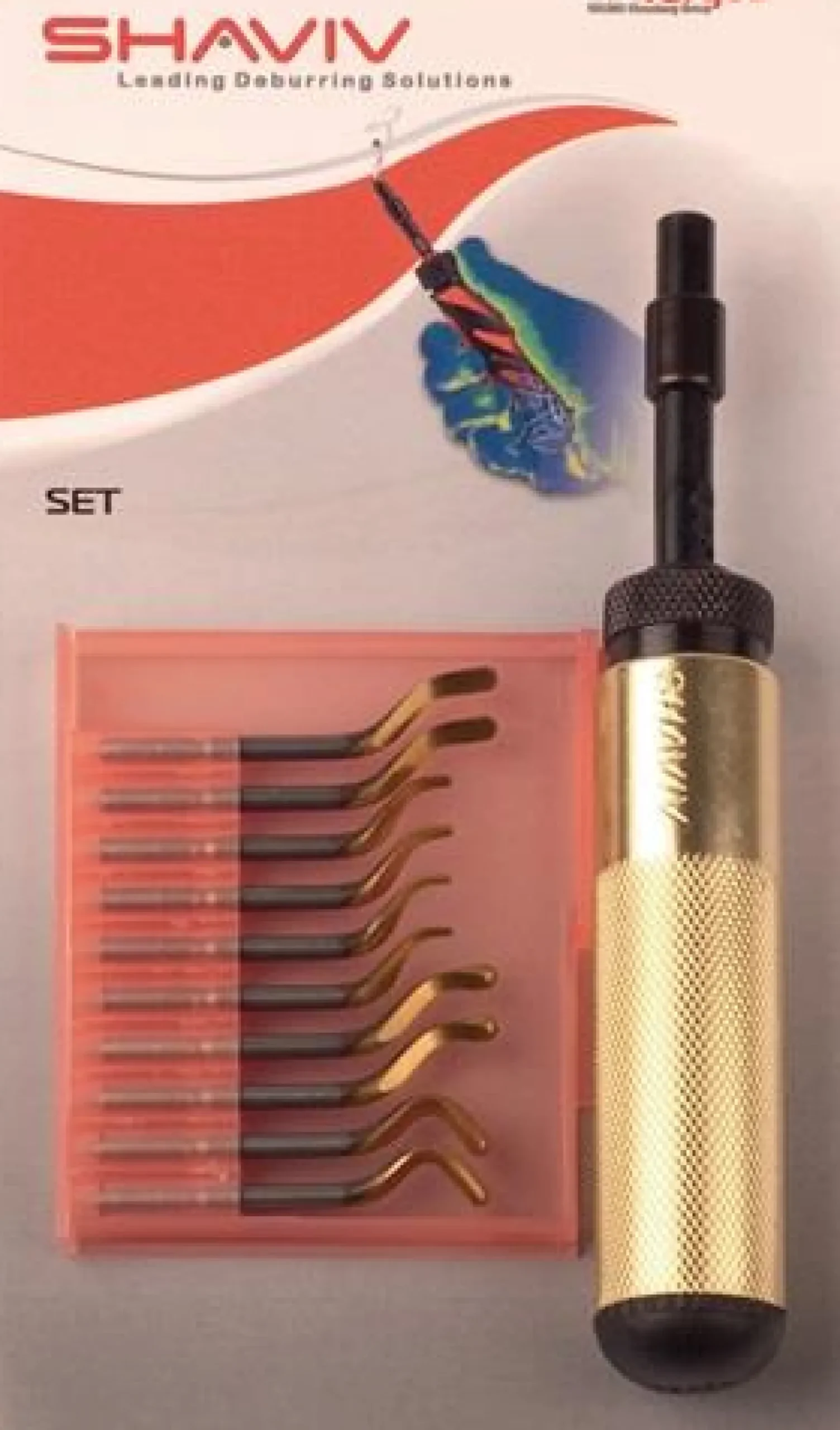 SHAVIV Entgraterset Golden Flex Set E - 155-00259