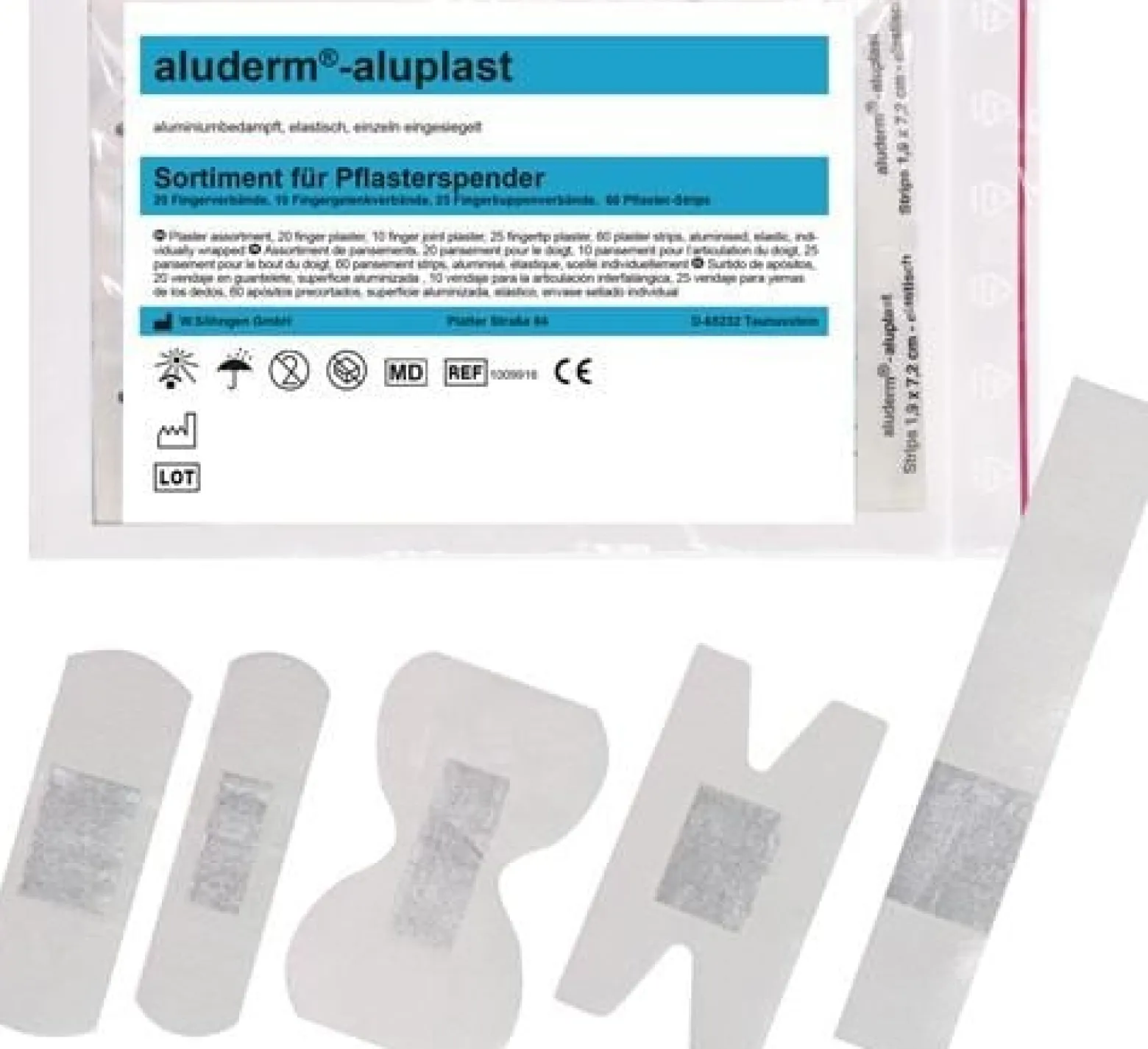 Söhngen Wundpflaster aluderm®-aluplast wasserfest - 1009916