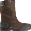 Sicherheitsschlupfstiefel Hercules Gr.42 braun S3 SRC WR EN20345 Leder BAAK