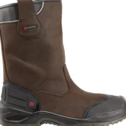 Sicherheitsschlupfstiefel Hercules Gr.42 braun S3 SRC WR EN20345 Leder BAAK