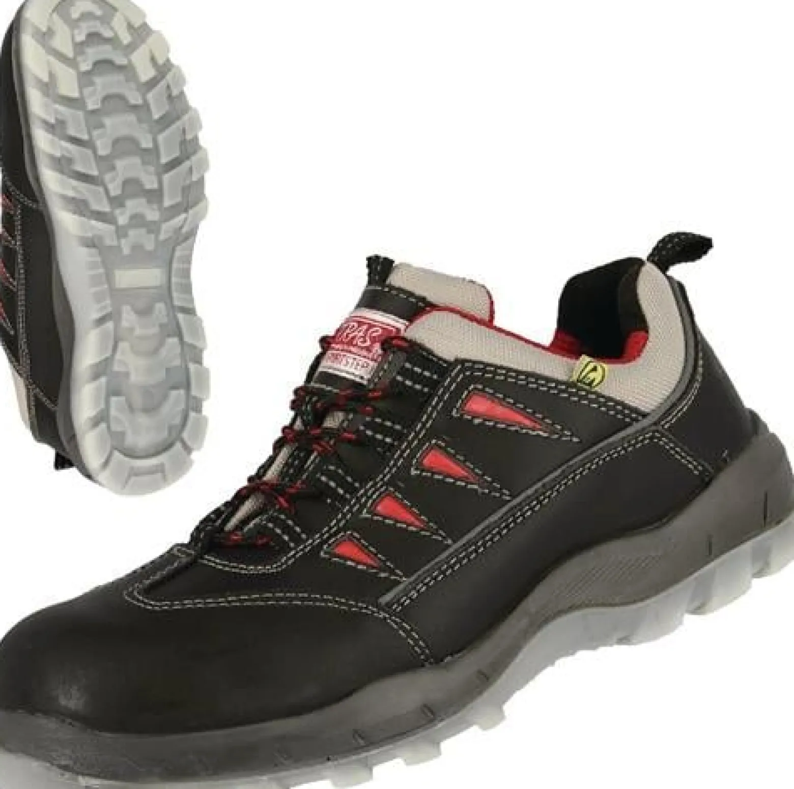 Sicherheitsschuh SPORT STEP Gr.43 W.11 schwarz S3 SRC EN ISO 20345,EN 61340-4-3