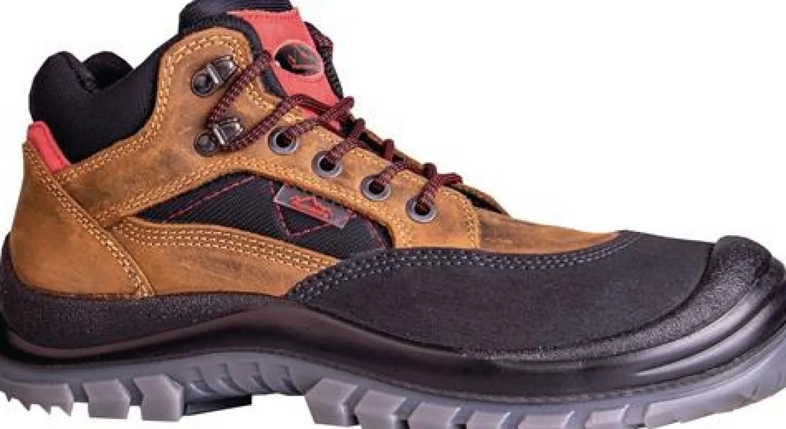 Sicherheitsstiefel Sherpa Gr.39 braun/rot S3 EN20345 Leder REMISBERG