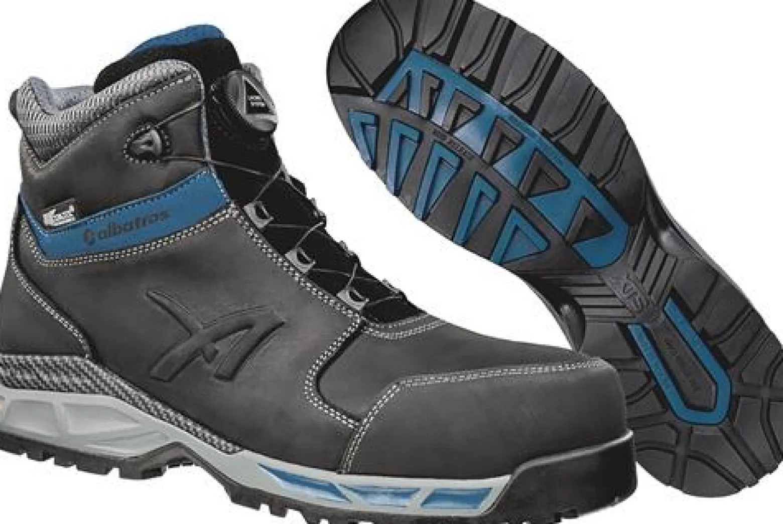 Sicherheitsstiefel TOFANE BLACK QL CTX MID Gr.45 schwarz/blau S3 EN20345