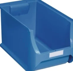 Sichtlagerkasten Profi-Plus L355xB205xH200mm PP blau ALLIT
