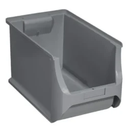 Sichtlagerkasten ProfiPlus L355xB205xH200mm PP grau stapelbar ALLIT