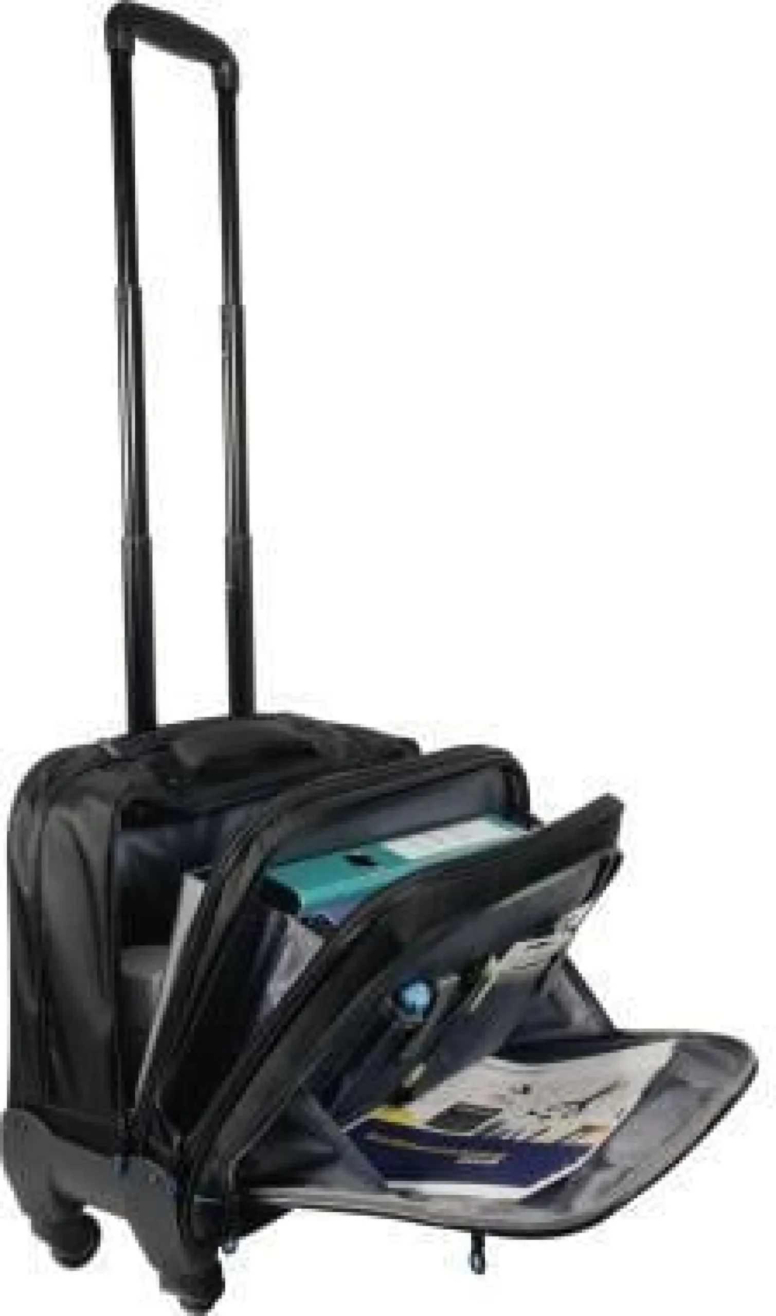 Soennecken Notebooktrolley München 5171 4Rollen Nylon schwarz