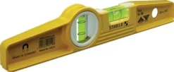 STABILA Torpedowasserwaage 81 SM 25cm Alu.gelb ± 0,5 mm/m o.Gürteltasche - 2510