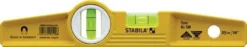 STABILA Torpedowasserwaage 81 SM 25cm Alu.gelb ± 0,5 mm/m o.Gürteltasche - 2510