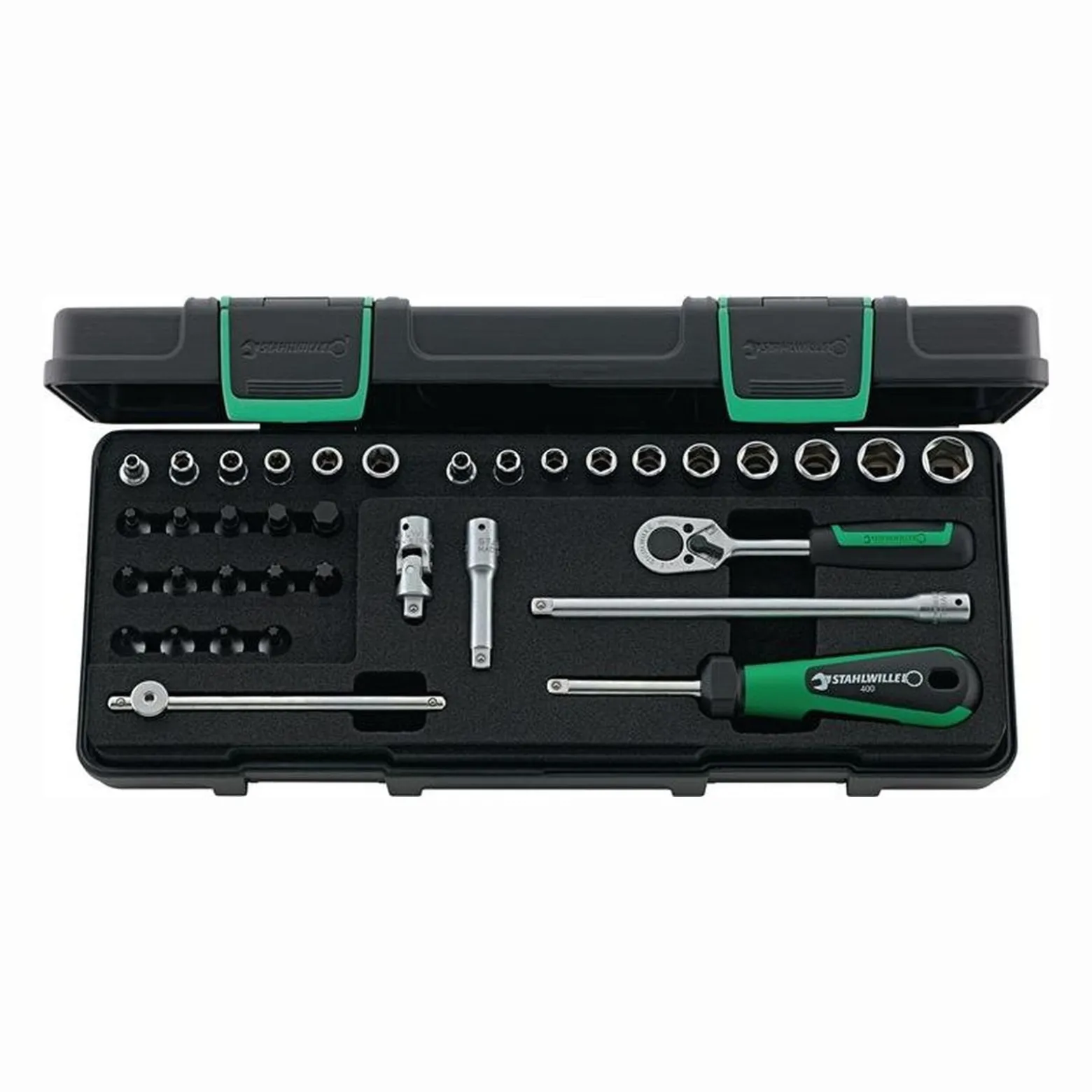Stahlwille Steckschlüsselsatz 88TX 36tlg. 1/4″ SW 5-13 mm Anzahl Zähne 22 6-kant - 98819801