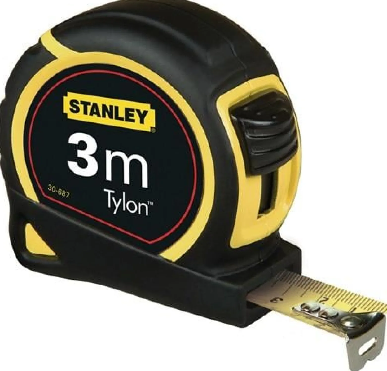 Stanley Bandmaß Tylon 3m mit Gürtelclip - 0-30-687