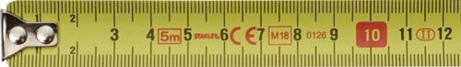 Stanley Bandmaß Tylon 3m mit Gürtelclip - 0-30-687