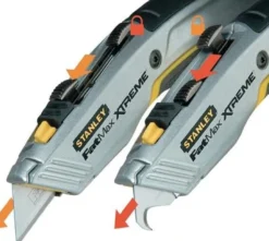 Stanley Messer FatMax Pro 2in1, einziehbare Klingen - 0-10-789