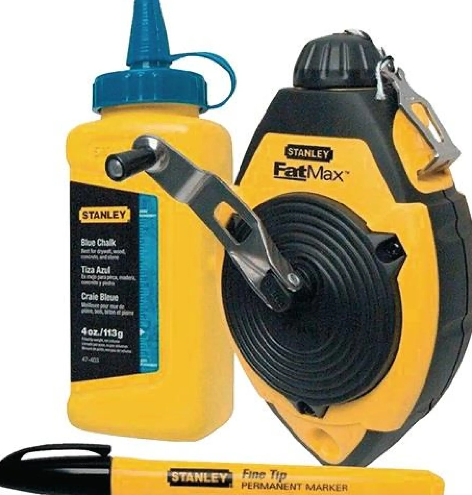 Stanley Schlagschnur-Set FatMax™ mit blauer Kreide - 0-47-681