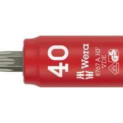 Steckschlüsseleinsatz 8767 A VDE HF 1/4 Zoll TX 40 L.36mm WERA