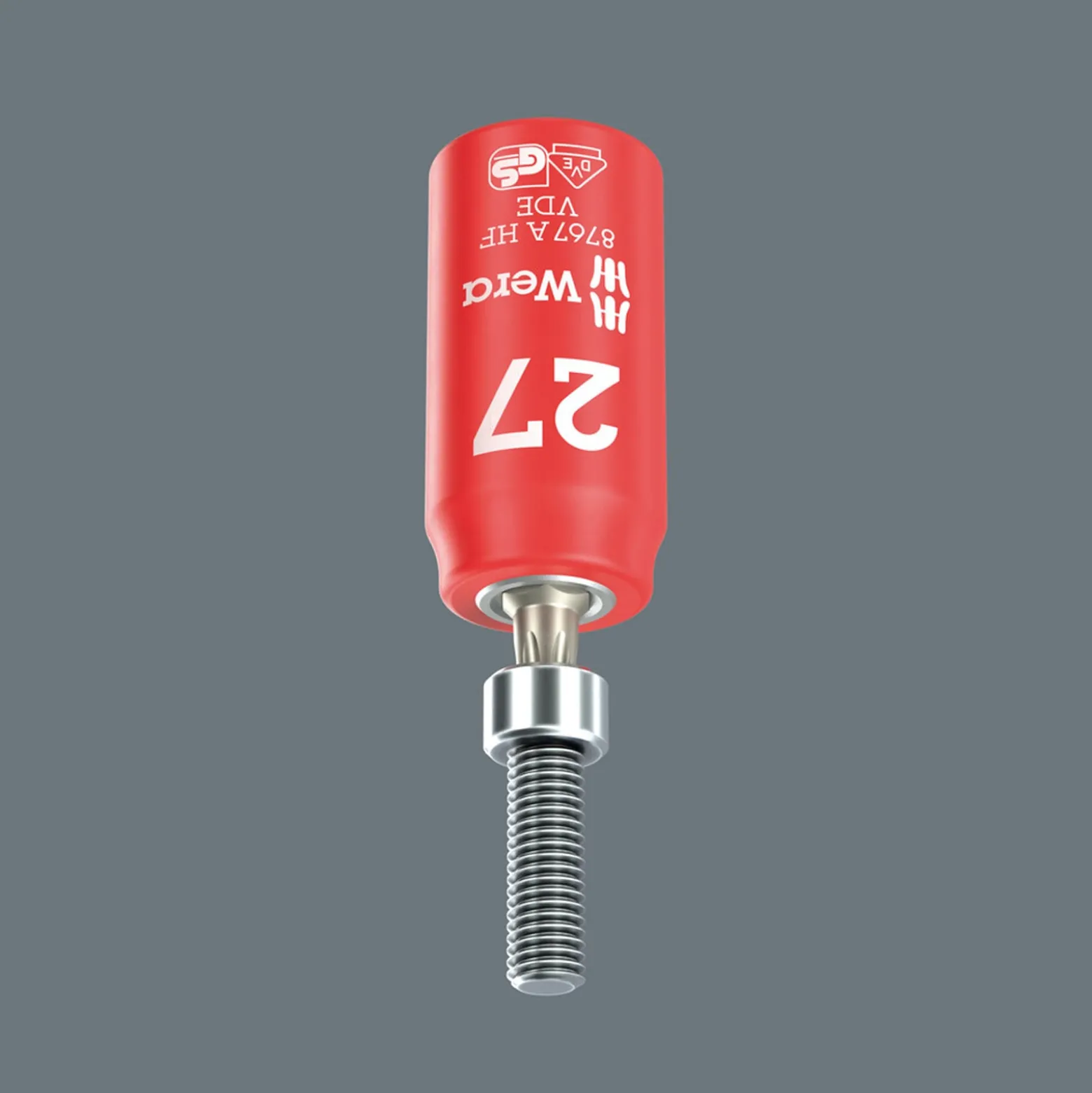 Steckschlüsseleinsatz 8767 A VDE HF 1/4 Zoll TX 10 L.36mm WERA
