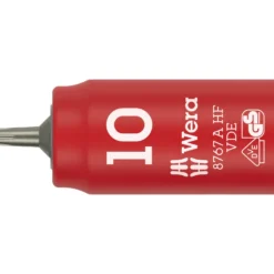 Steckschlüsseleinsatz 8767 A VDE HF 1/4 Zoll TX 10 L.36mm WERA