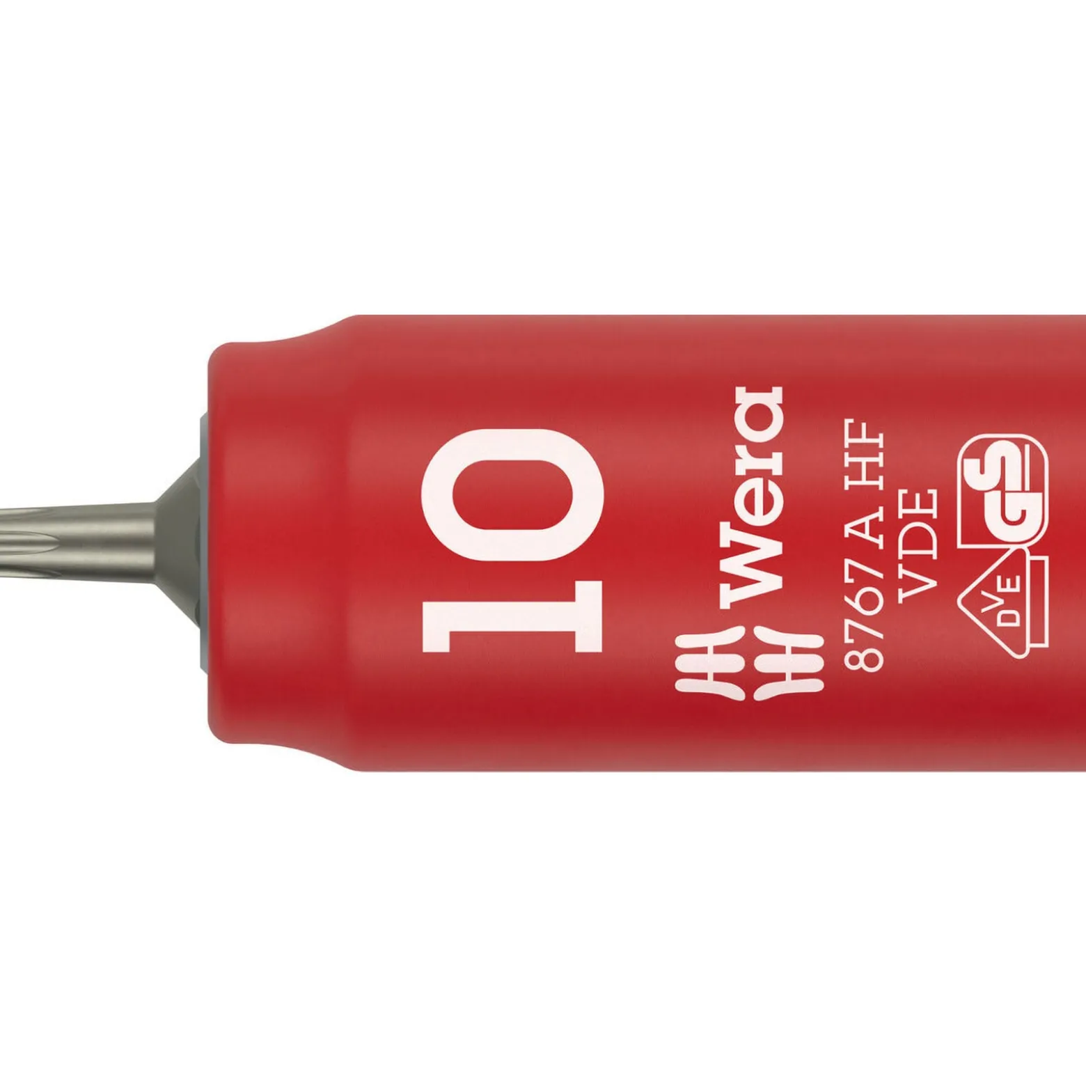Steckschlüsseleinsatz 8767 A VDE HF 1/4 Zoll TX 10 L.36mm WERA