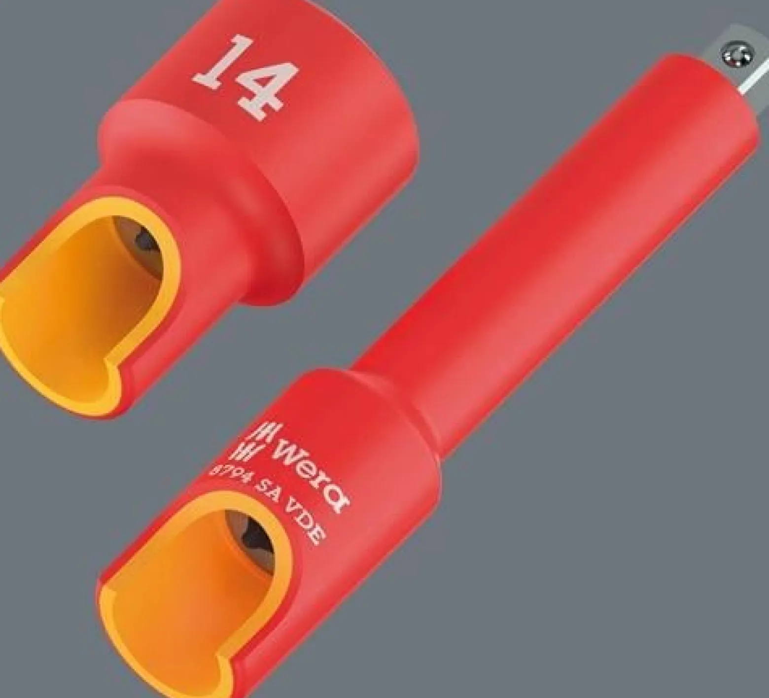 Steckschlüsseleinsatz 8790 A VDE 1/4 Zoll SW 6mm L.41mm WERA
