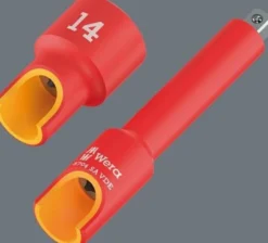 Steckschlüsseleinsatz 8790 A VDE 1/4 Zoll SW 12mm L.41mm WERA