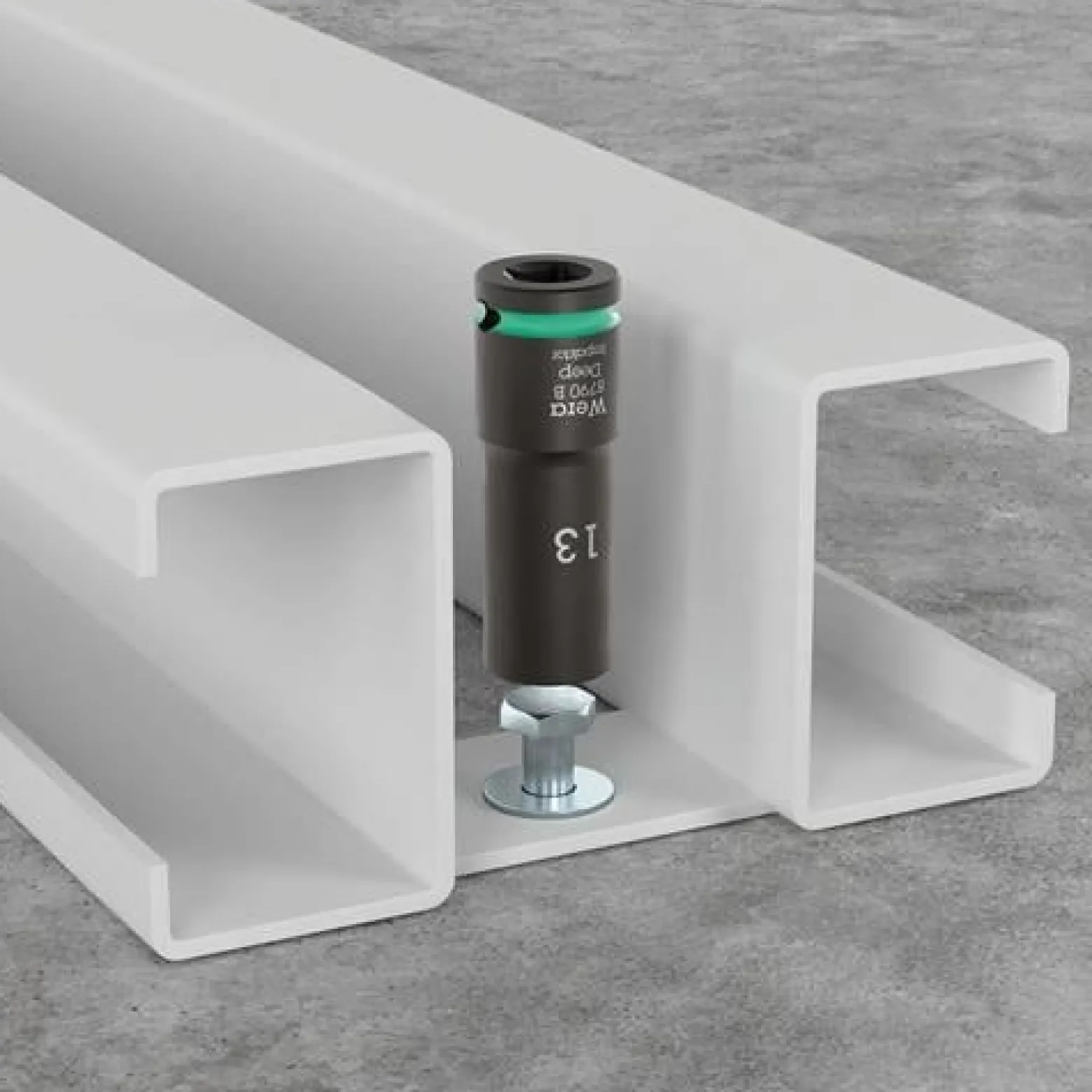 Steckschlüsseleinsatz 8790 B Impaktor Deep 3/8 Zoll 10mm L.63mm WERA