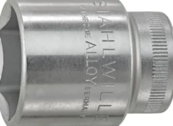Steckschlüsseleinsatz 456 19 3/8 Zoll 6 kant SW 19mm L.32mm STAHLWILLE