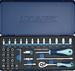 Steckschlüsselsatz 36-tlg.1/4 Zoll SW 4-13mm Z.72 6KT TECWERK