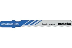 Stichsägeblätter classic Nutz-L.51mm Zahnteilung1,2mm HSS gefr. Gewellt 5Stück
