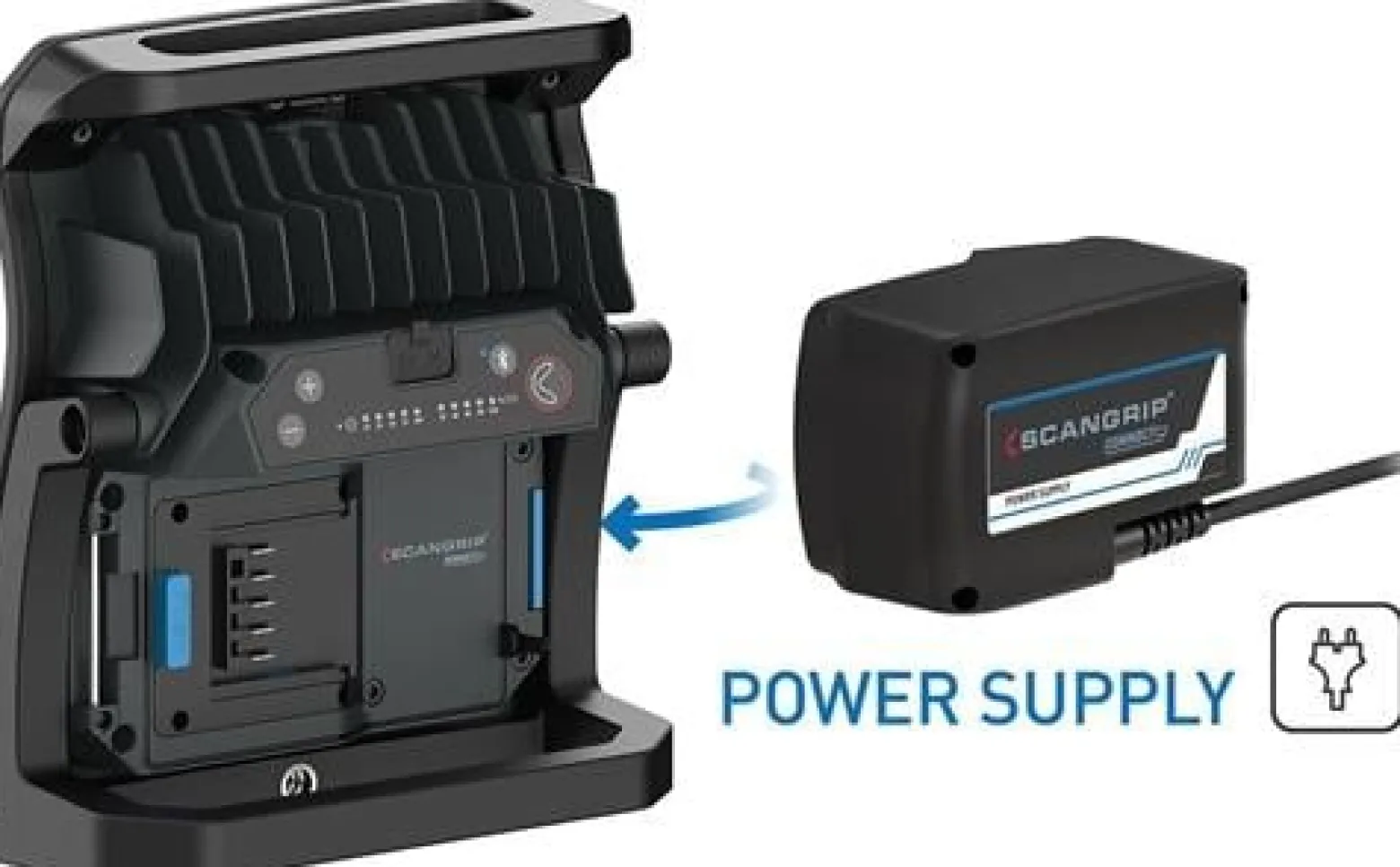 Stromversorger POWER SUPPLY CONNECT B83xT124xH72mm SCANGRIP