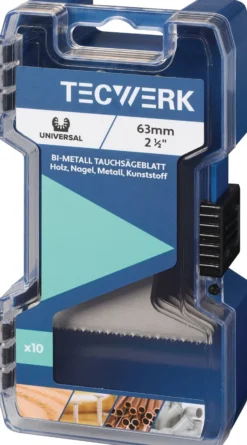 Tauchsägeblätter B.63mm Eintauch-T.42mm 10 St.Univ.TECWERK