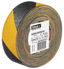 TESA Antirutschklebeband extrem flexibel 60955 schwarz/gelb 18 m x 50 mm - 60955-00000-02