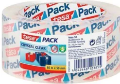tesa Packband tesapack Crystal Clear 57807-00000 kristall-klar